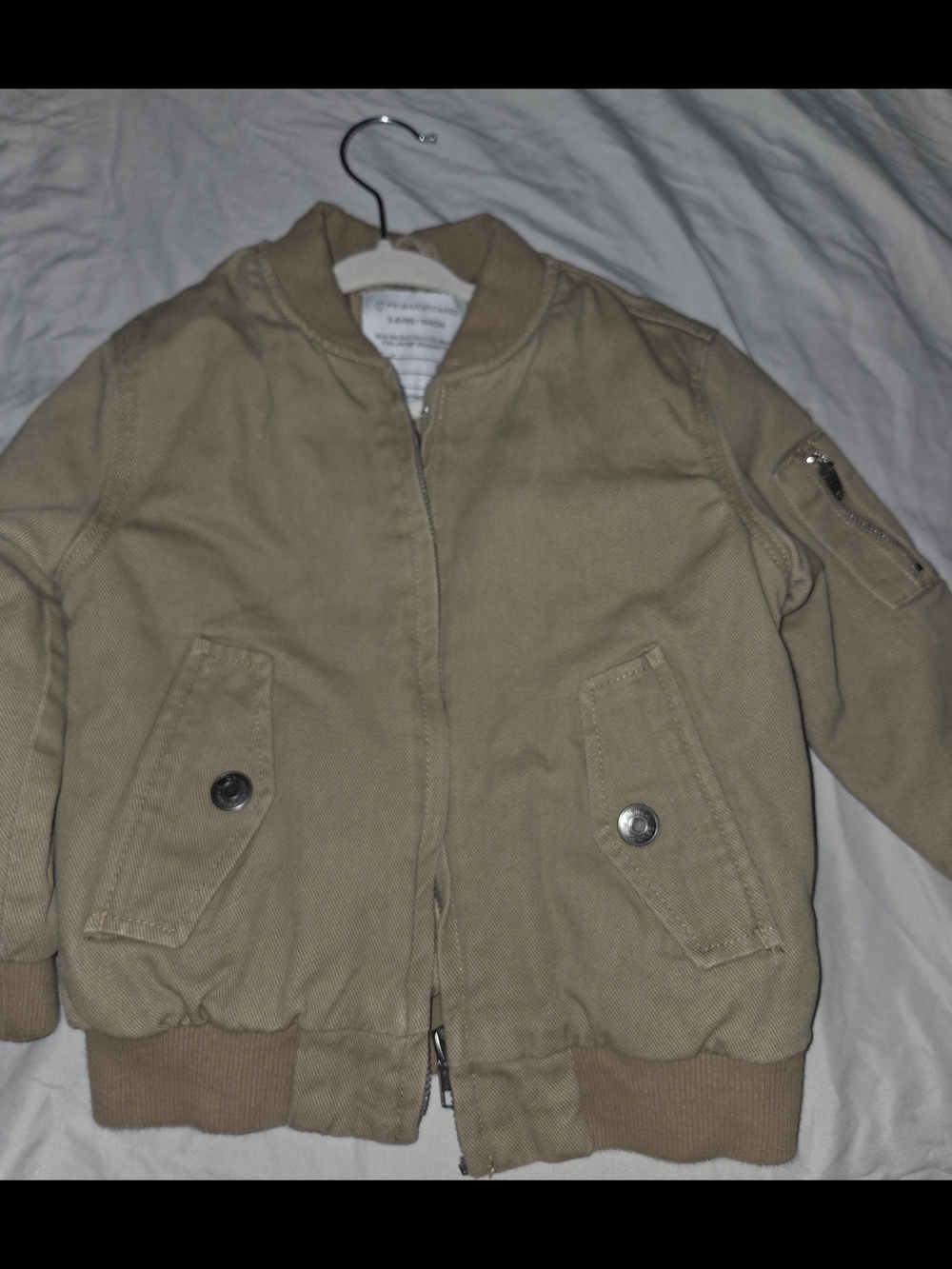 Primark Beige Kids Bomber Jacket